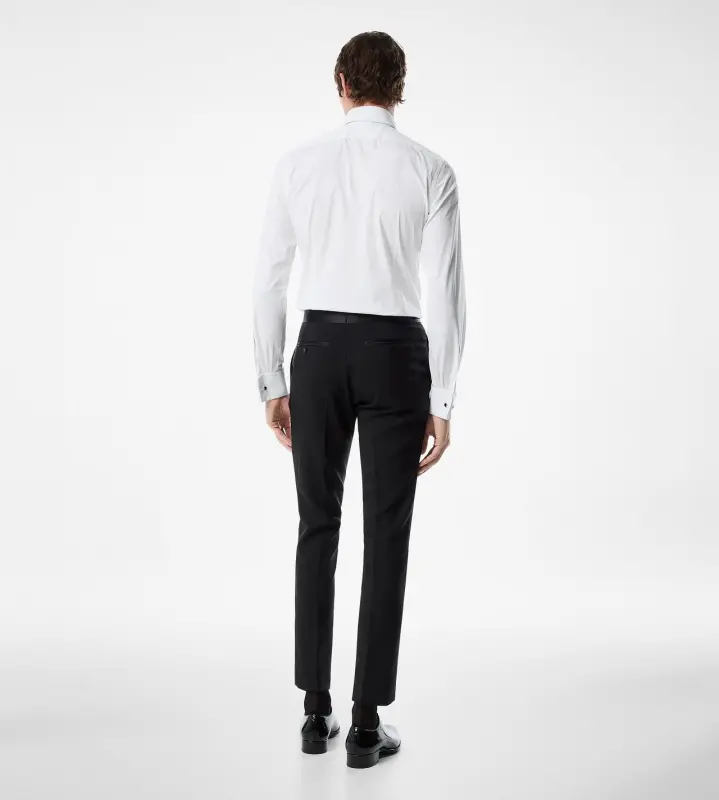 POPLIN SLIM FIT EVENING SHIRT OPTICAL WHITE online